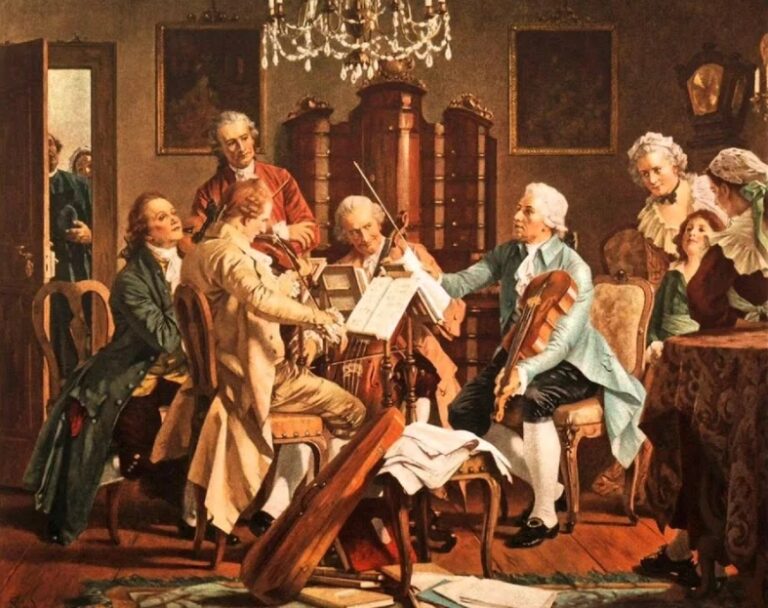 Joseph Haydn am Klavier